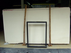 Bianco marble slabs